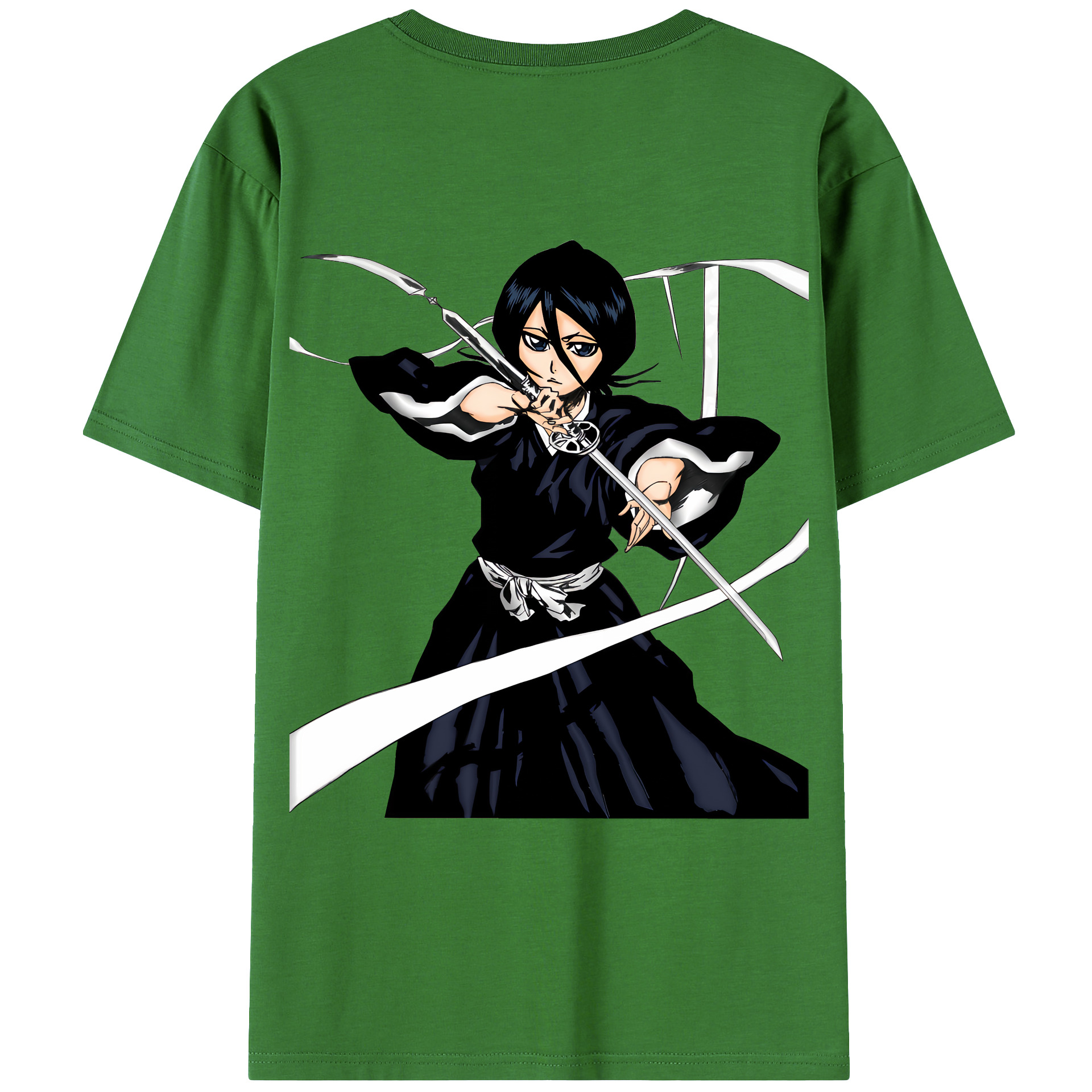 （画像用） ブリーチ 朽木ルキア BLEACH Kuchiki Rukia レディース半袖Tシャツ(バックプリント)